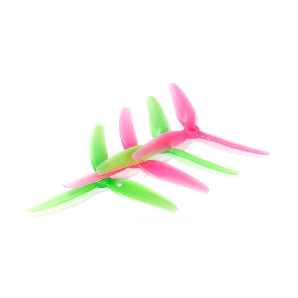 HQProp Ethix S3 Watermelon | Elica per droni verde rosa set CW CCW